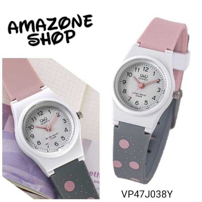 Jam Tangan Wanita & Anak Original Q&Q QnQ VP47J038Y QQ Watch Series