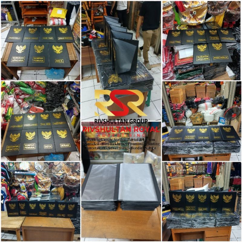 

Map Perlengkapan Upacara Map Upacara Map Garuda Pancasila Map Embos 1 Paket Isi 8 Pcs Map Ready