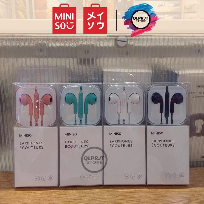 Miniso - Wire Control In-Ear Earphones With Mic Model 1318