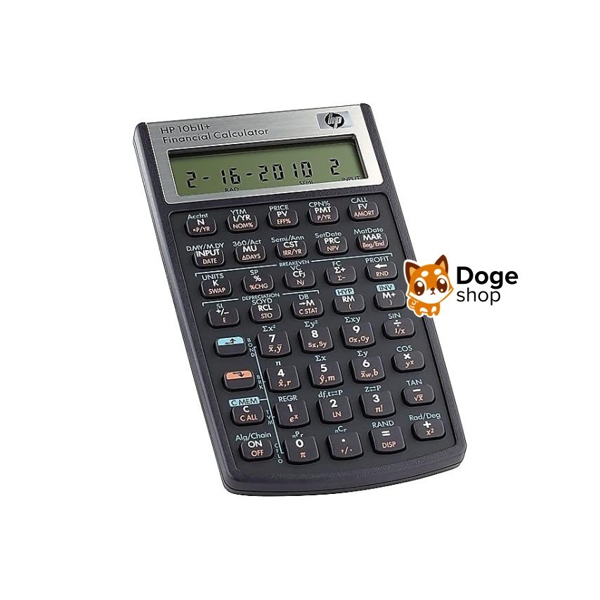 

10bii+ Financial Calculator 10b 10bII 10 b II + plus Finansial Statistik NW239AA Hewlett Packard