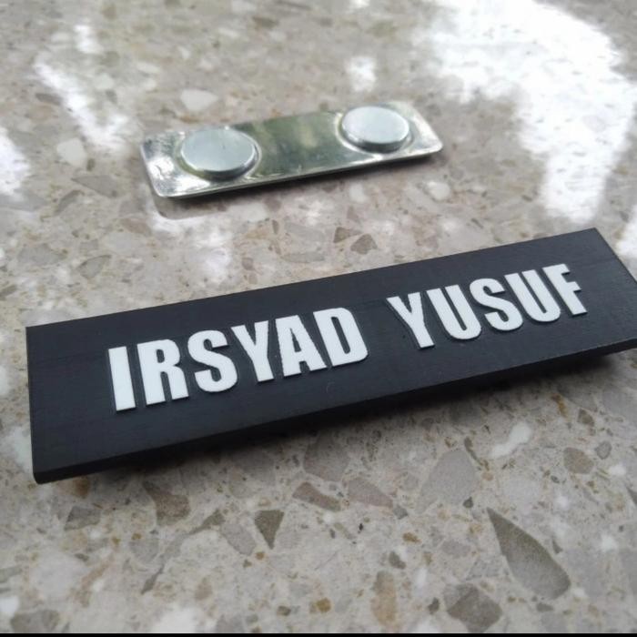 

Ready- Name Tag / Nama Dada / Papan Nama / Nama Timbul