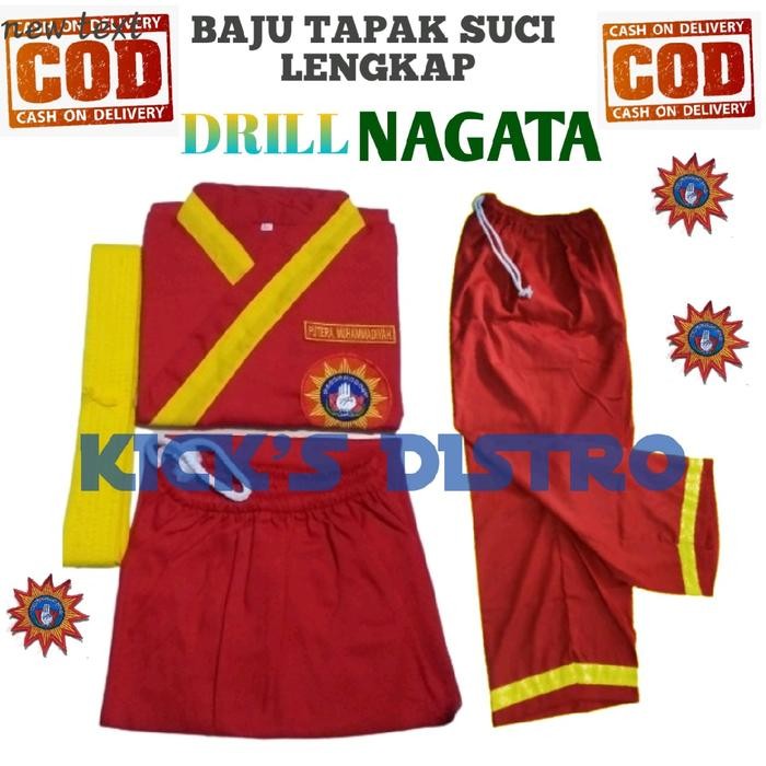 BAJU TAPAK SUCI LENGKAP / BAJU TAPAK SUCI NAGATA DRILL