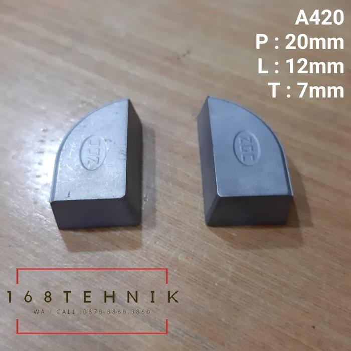 Mata Widia Yg6 A420 Kanan Kiri / Pahat Widia Carbide Yg-6 A420 / A420Z