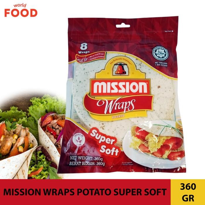 

InstanTanyadulu- MISSION WRAPS POTATO SUPER SOFT