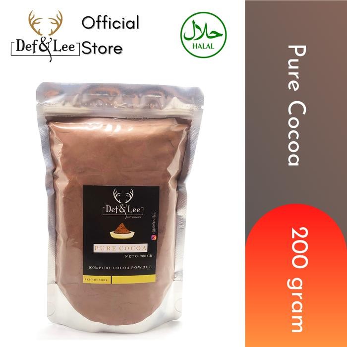 

InstanTanyadulu- Pure Cocoa Chocolate Powder (Bubuk Coklat Murni) pack 200 gram