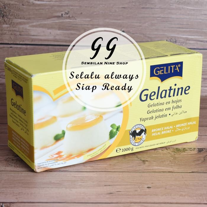 

InstanTanyadulu- GELATINE SHEET HALAL 5 Lembar Gelatin Lembaran Tulang Sapi Bovine 5pcs