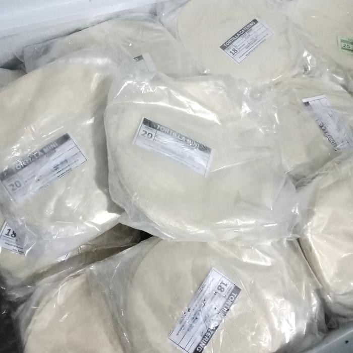 

InstanTanyadulu- Tortilla Mini Reguler (20cm) / Kulit Kebab Mini