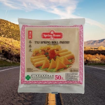 

InstanTanyadulu- TYJ SPRING ROLL PASTRY 5" 50 SHEETS 250 GRAM - KULIT LUMPIA / PANGSIT