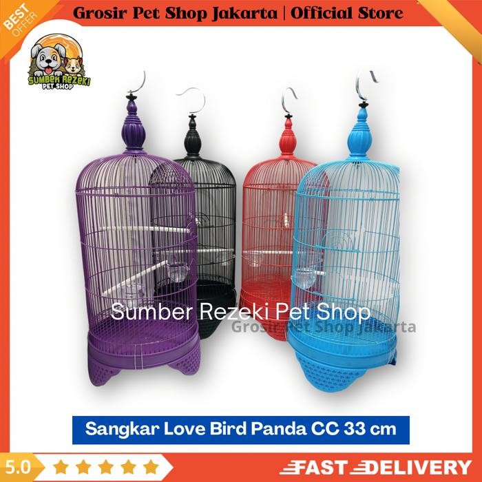 IMPORT CC PANDA Sangkar Burung Love Bird Kapsul Kandang Burung LB Love Bird Merk CC PANDA Import