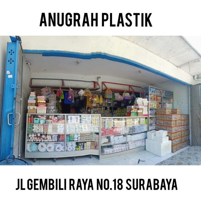 Kenanganpawon Plastik Klip C-Tik Plong Putih Susu Uk 25 X 35 +7 Cm