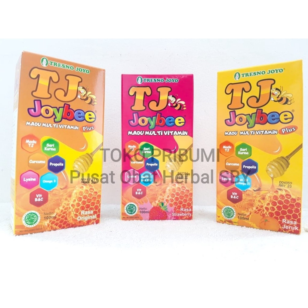 

Madu TJ Joybee plus Propolis | Madu Multivitamin Anak Joybee