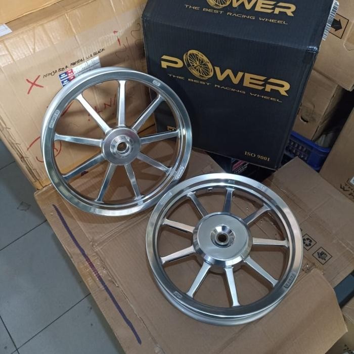 velg racing vario/beat/spacy/scoopy 14 power sun chorome