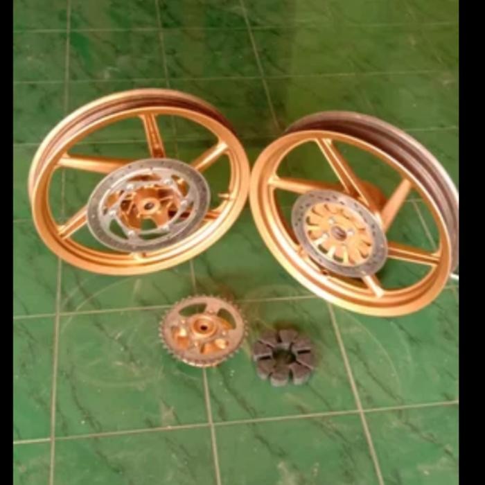 velg racing ninja rr ninja r model RCB original copotan full set