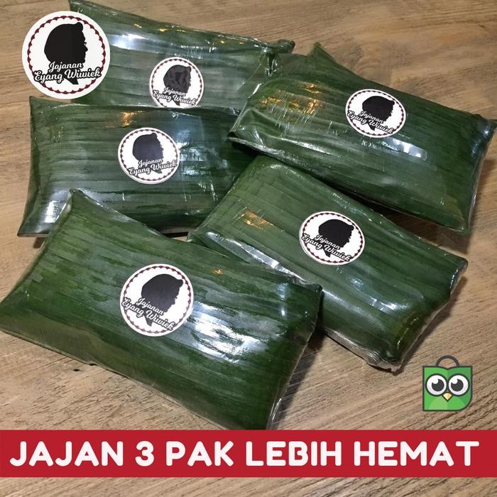 

InstanTanyadulu- Ketan Uli Jadah Gurih Nikmat Merek Jajanan Eyang Wiwiek - PAKET 3 PAK