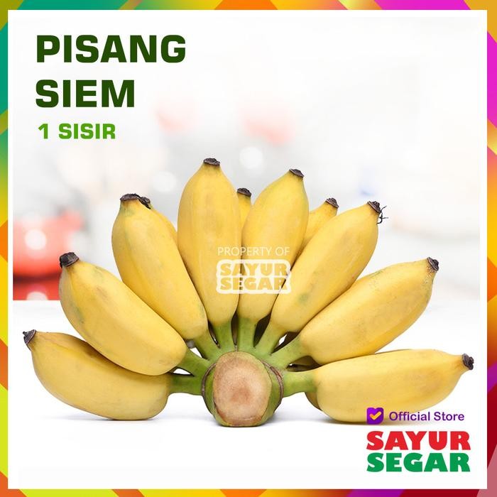 

InstanTanyadulu- PISANG SIEM [1 Sisir] FRESH