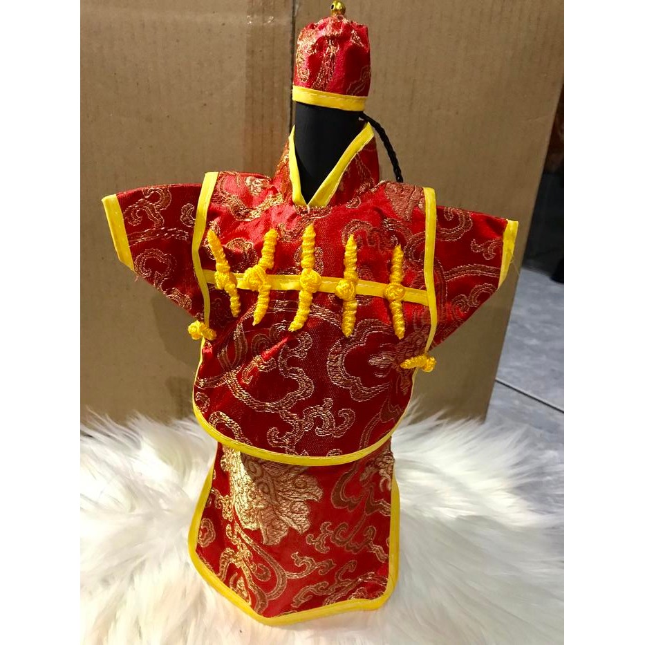 Sarung Wine Sangjit Cover Wine Wedding Dekorasi Hiasan Pesta