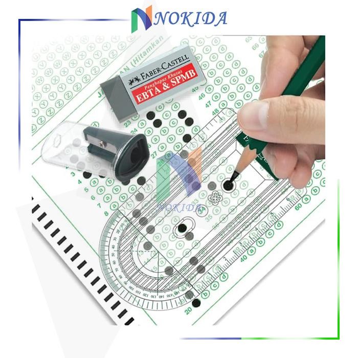 

ID NOKIDA PAKET UJIAN MANTAP 125V FABER-CASTELL [1 SET] / SATU SET ALAT TULIS UJIAN / PERLENGKAPAN