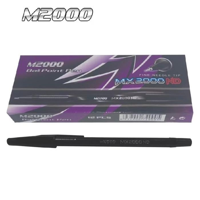

ID PULPEN M2000 / BALLPOINT MX2000ND ISI 12 PCS