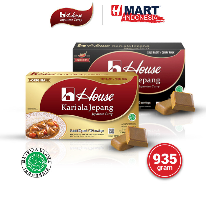House Japanese Curry - Kari ala Jepang Halal 935g