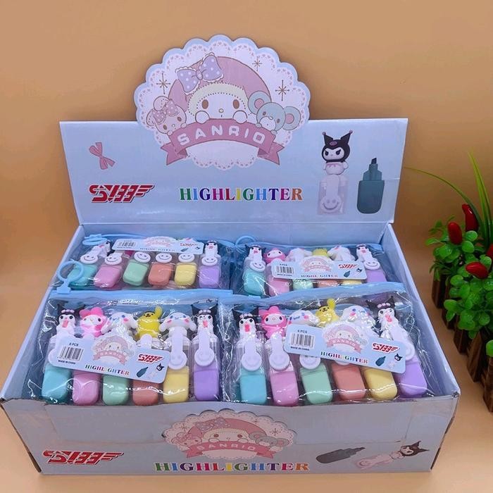 

ID STABILO SANRIONAN 3D HIGHLIGHTER STATIONERY IMPORT LUCU
