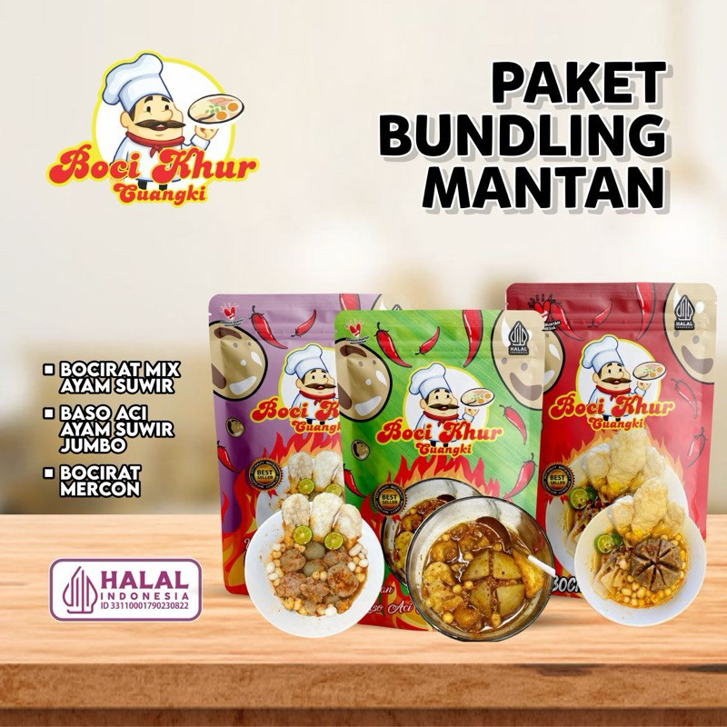 

Boci Khurcuangki - Paket Bundling 3 Mantan