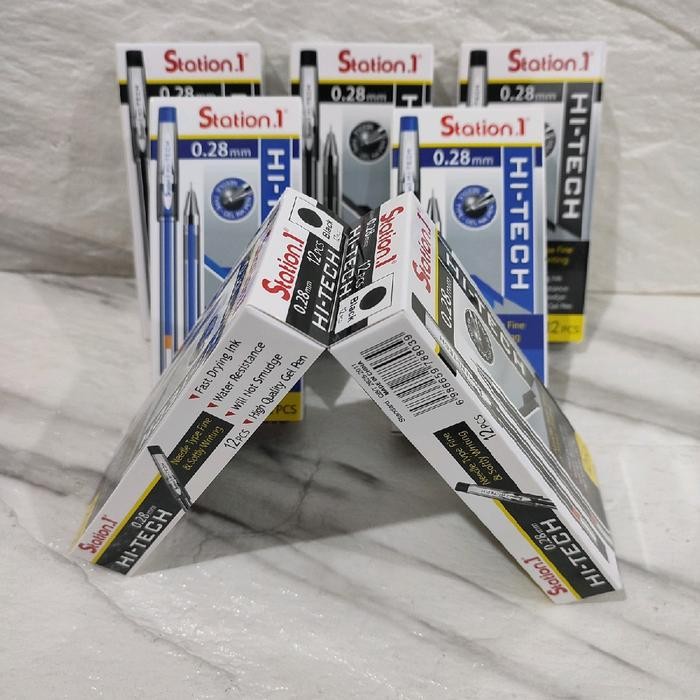 

ID PULPEN GEL HI-TECH STATION .1 PENA GEL SANTRI 0.28 MM ISI 12 PCS MURAH PEN HI-TECH