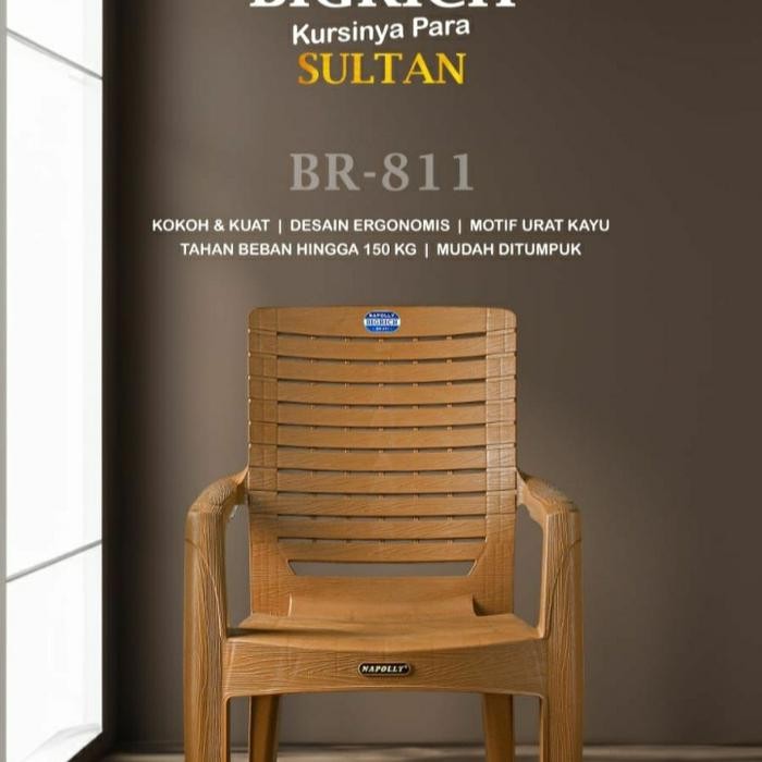 NAPOLLY KURSI PARA SULTAN/KURSI NAPOLLY BR-811/KURSI SANTAI