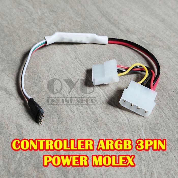 Controller Argb 3Pin 5V Molex Pc Led Strip Cooling Fan Casing