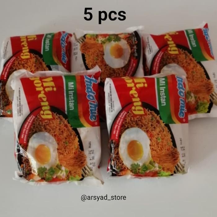 

INDOMIE MI GORENG 85 GRAM ISI 5 PCS