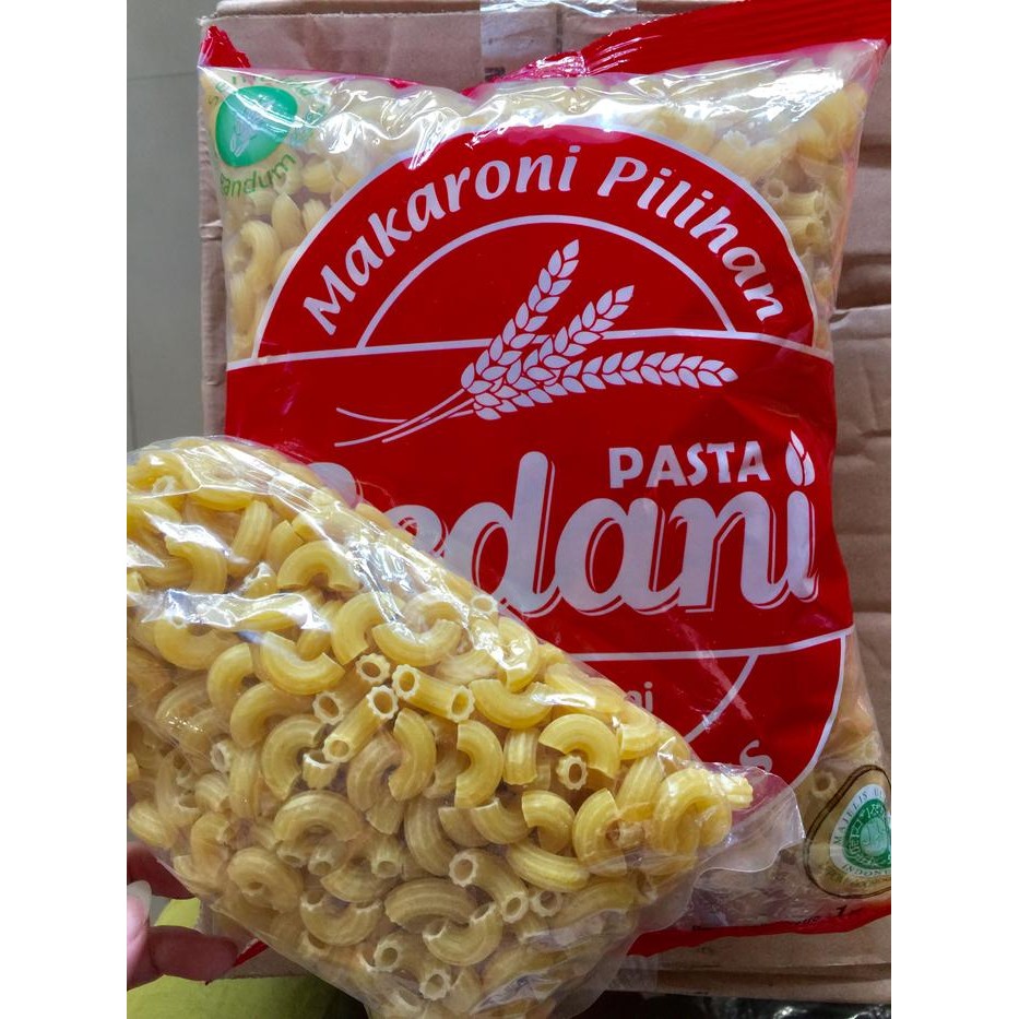 

SEDANI ALDENTE MAKARONI PIPA REPACK 250GR MACARONI PASTA REBUS ELBOW