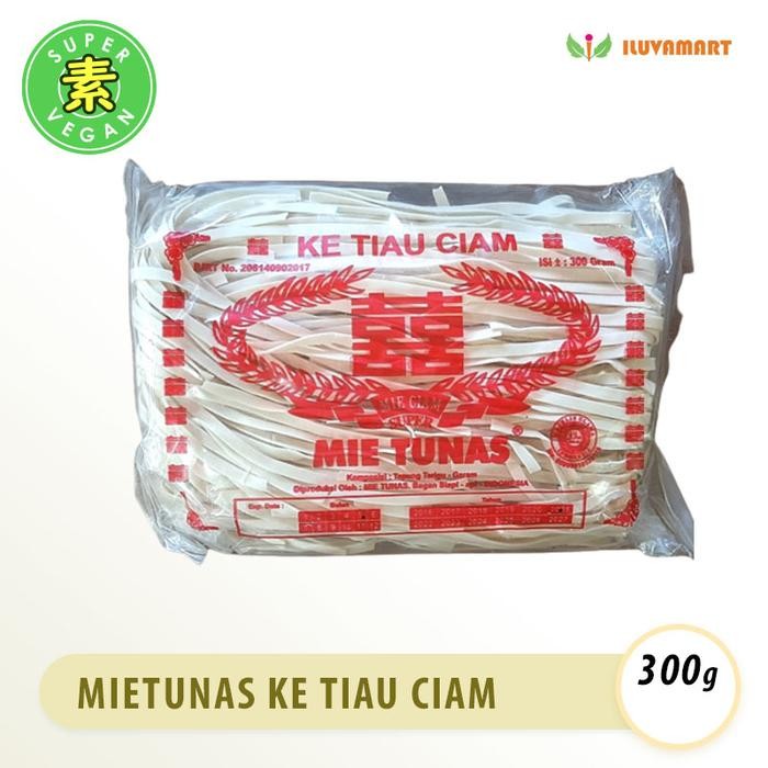 

TUNAS KE TIAU CIAM 300GR MIE CIEM SUPER KWETIAU KERING KWETIAW VEGAN