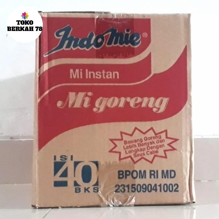 

INDOMIE GORENG 1 DUS ISI 40 PCS