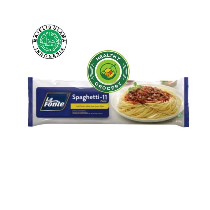 

LA FONTE SPAGHETTI 11 450GR / PASTA HALAL / MAKANAN HALAL & NOODLES