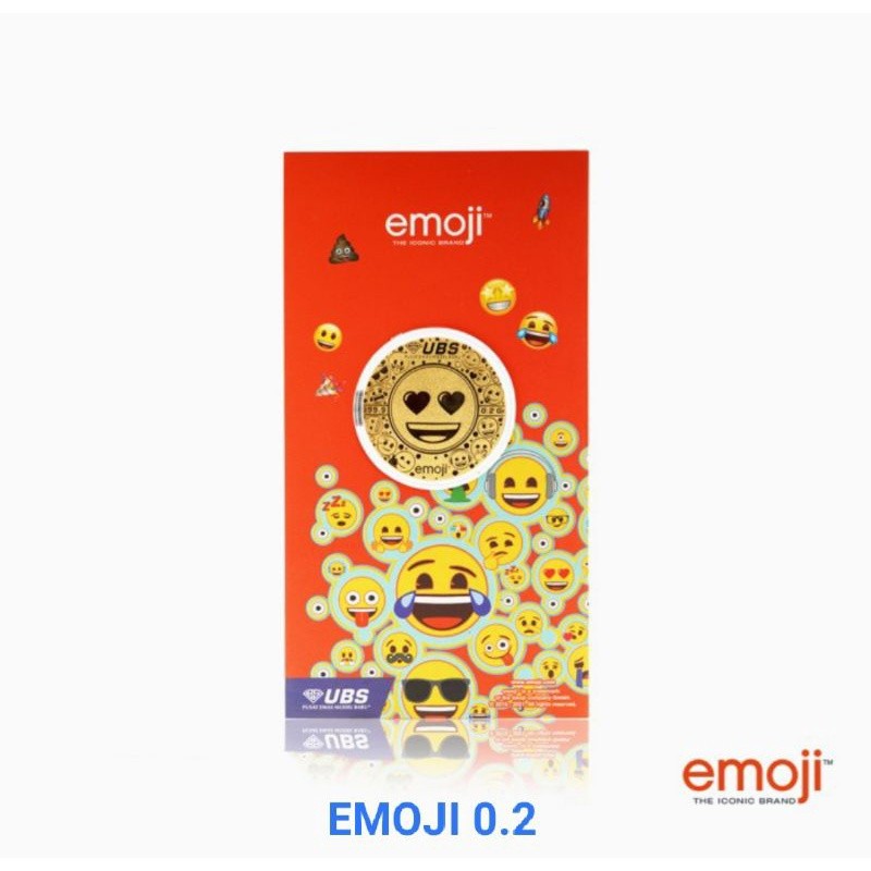 HAMPERS UBS 0.2 EDISI EMOJI SPESIAL EDITION FREE POUCH CANTIK/ZIPLOCK