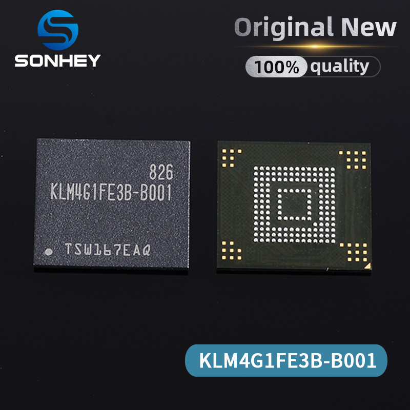 New (5-10piece) 100% New Original KLM4G1FE3B-B001 KLM4G1FE3B B001 4GB BGA EMMC Memory IC chip