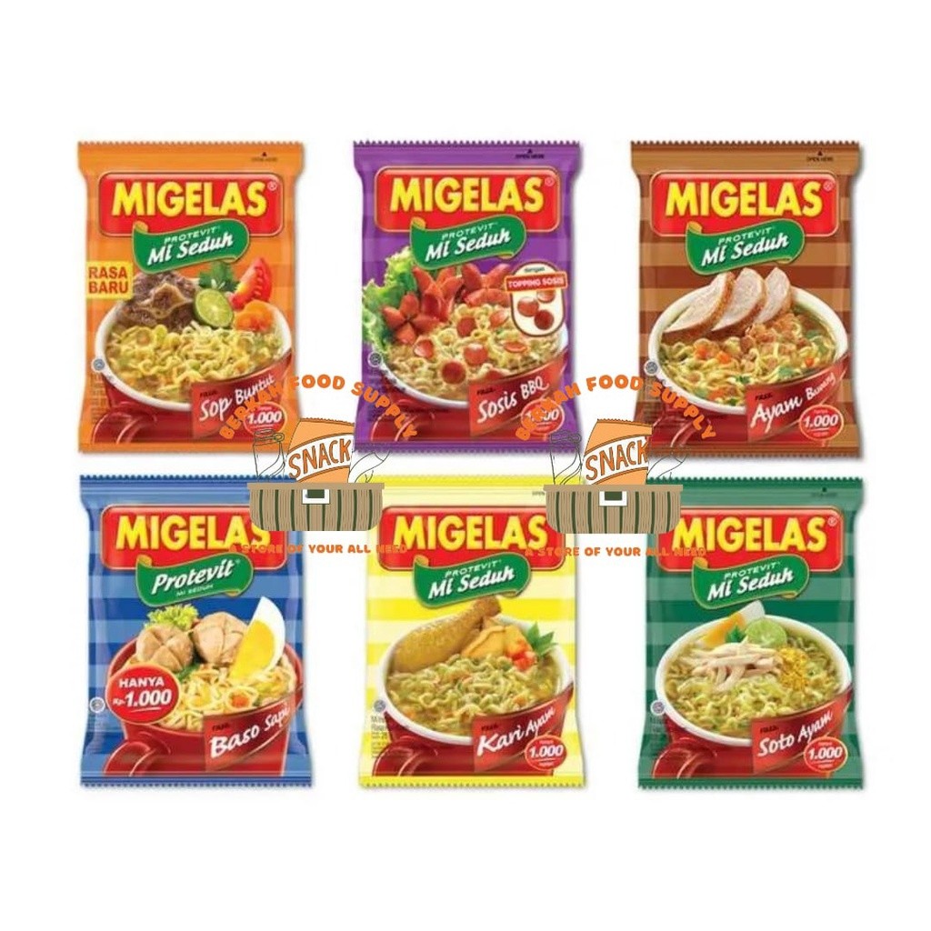 

( BERKAH ) MIEGELAS Mie Gelas Protevit Eceran 30gr Mi Seduh Instant Ayam Bawang Baso Sop buntut Kari ayam Sosis bbq soto 28gr