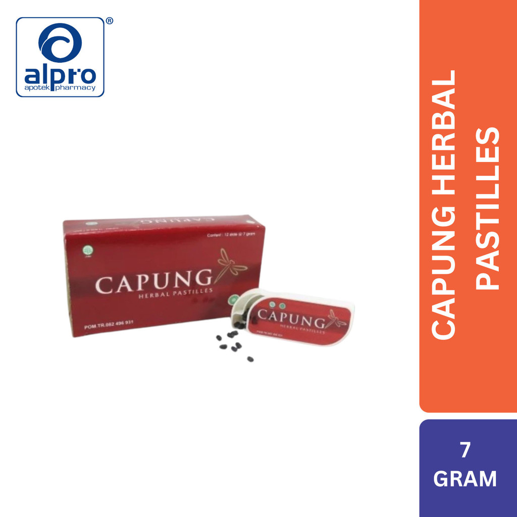 

Capung Herbal Pastilles 7G