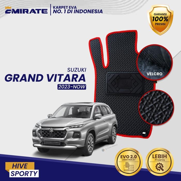 Karpet Mobil Hive Sporty Suzuki Grand Vitara 2023 Bahan EVA Premium