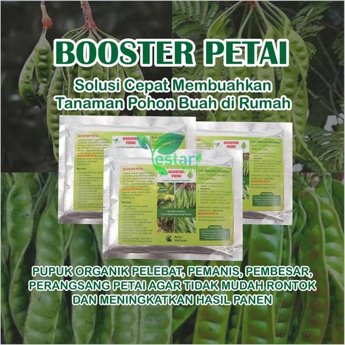 

Pupuk Organik Booster Petai Agar Cepat Beuah *