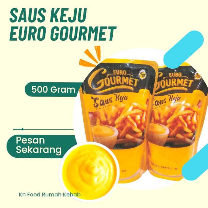 

TodayFre3sH- Saus Keju Euro Gourmet - Cheese Sauce by Cimory 500 Gram