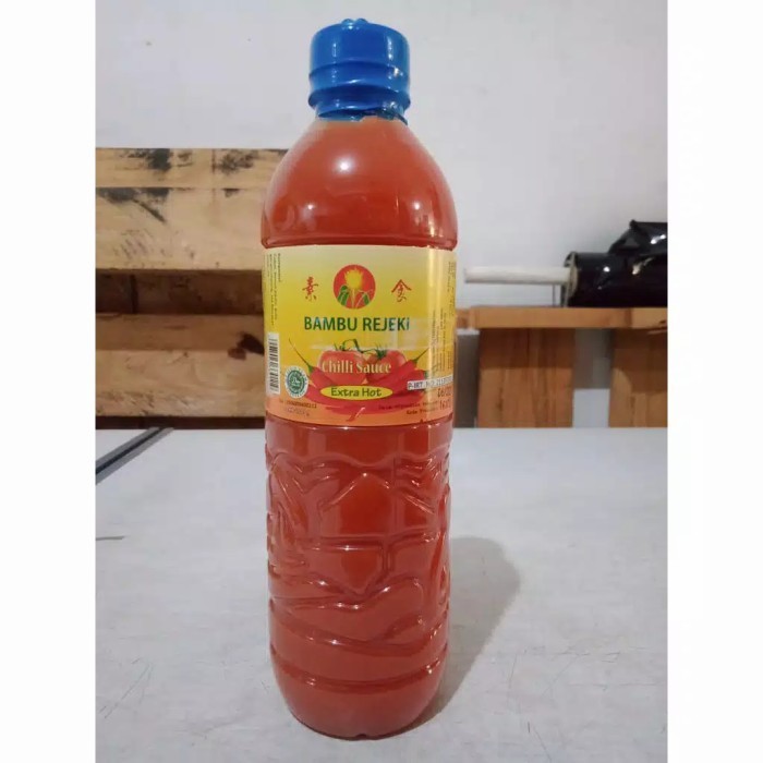 

TodayFre3sH- Bambu Rejeki Chilli Sauce EXTRA Hot 700gr Botol EKONOMIS Vegan