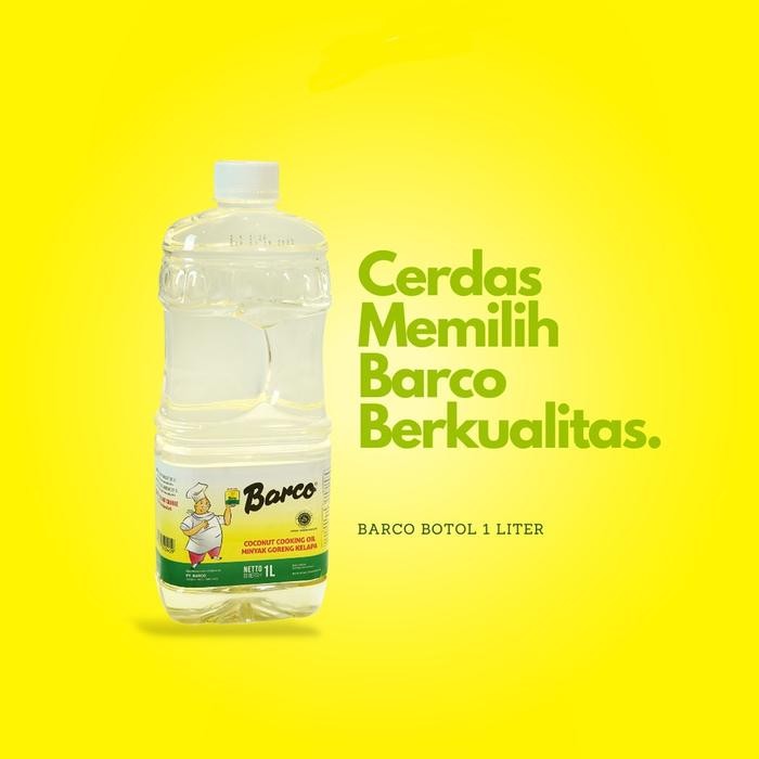 

TodayFre3sH- MINYAK GORENG KELAPA BARCO 1L BOTOL COCONUT OIL NON-KOLESTROL