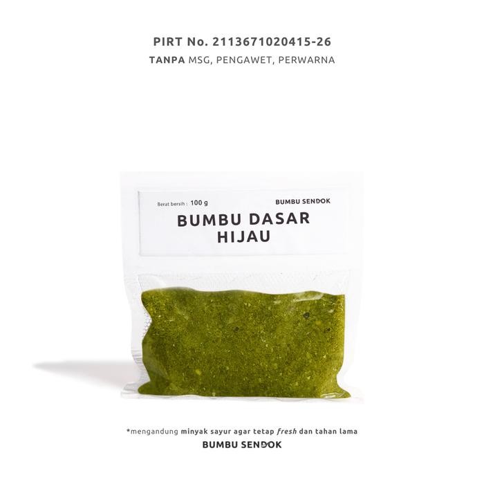 

TodayFre3sH- BUMBU SENDOK Refill Bumbu Dasar Hijau
