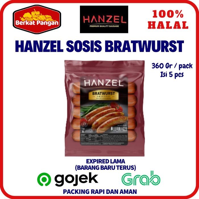 

TodayFre3sH- Hanzel Sosis Sapi Original Bratwurst 360gr