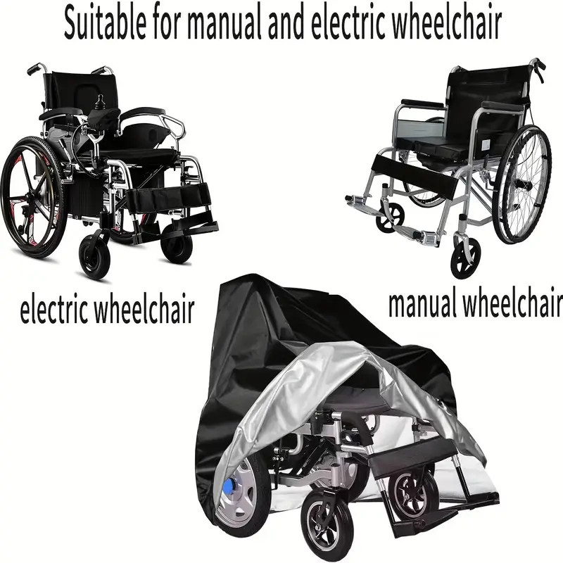BEST SELLER 1pc Wheelchair Covers, Waterproof Mobility Scooter Cover Electric Wheelchair Cover Weath