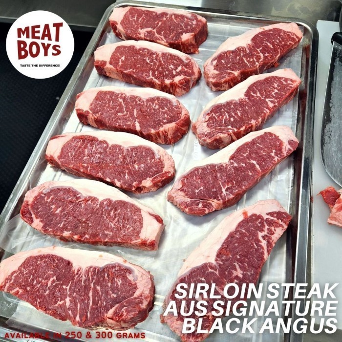 

TodayFre3sH- SIRLOIN STEAK MB3-5 AUS SIGNATURE BLACK ANGUS