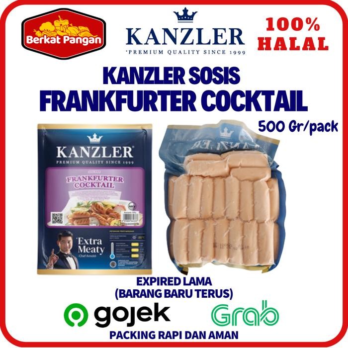 

BeliSkrg,KirimHariini- Kanzler Sosis Beef Cocktail Cheese Cocktail Frankfurter Cocktail 500gr