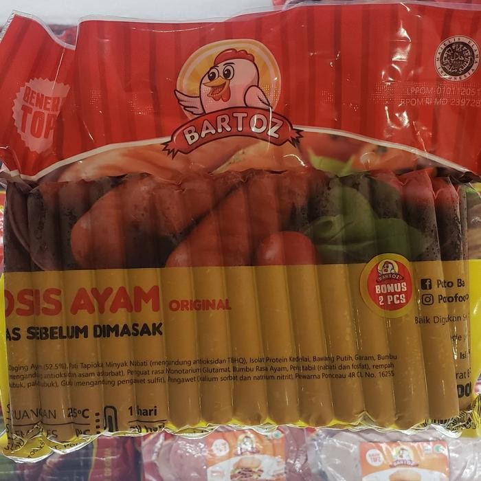 

BeliSkrg,KirimHariini- Bartoz Sosis Ayam 1 KG