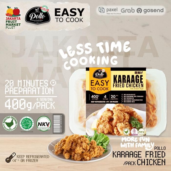 

BeliSkrg,KirimHariini- POLLO ETC KARAAGE FRIED CHICKEN ayam goreng tepung kariage easy to cook