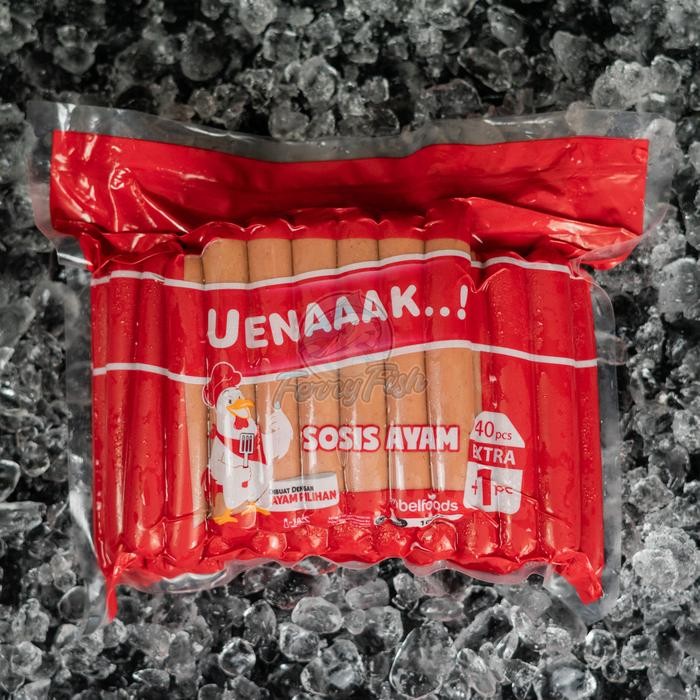 

BeliSkrg,KirimHariini- Belfoods Uenak Sosis Ayam 1kg 40s